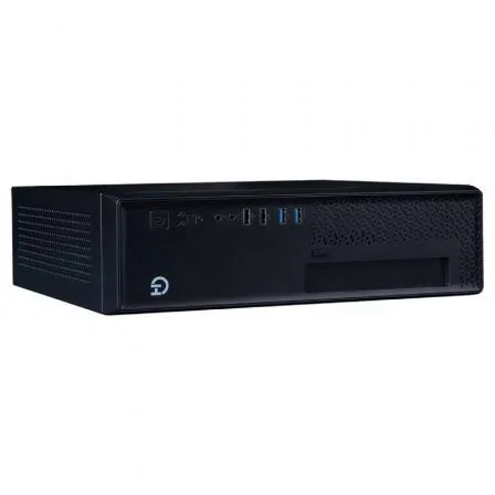 Hiditec SM10 Caja Sobremesa Compacta ITX Negro